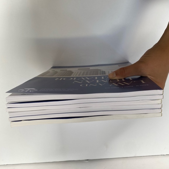 Lot of 6 Issues Law and Human Behavior Journal 2018 American Psychological APA - Picture 5 of 7